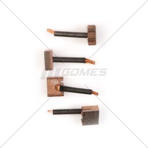 Carbon Brushes 6,8x16,5x14 Compatible Starter Melco